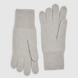 Black Toorallie Merino Glove by Say It Sister, close-up showing soft merino wool fabric and sleek design for cold weather.
