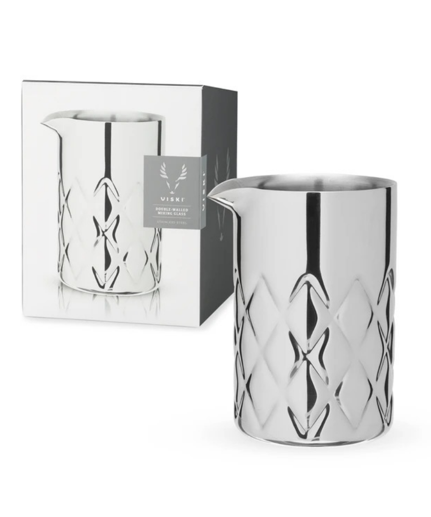 Viski - Double Walled Mixing Glass, Mens Gift, viski - Say It Sister