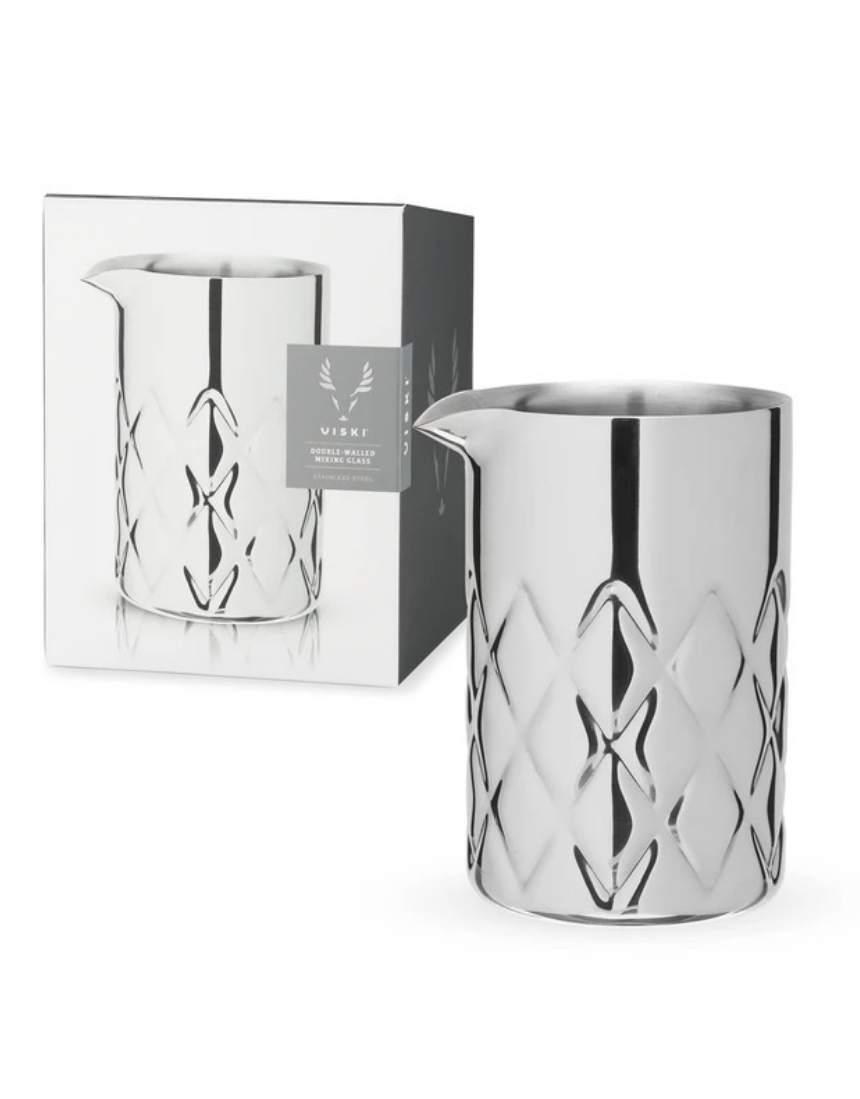 Viski - Double Walled Mixing Glass, Mens Gift, viski - Say It Sister