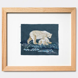 Slow Stitching Kit - Polar Bear, Art & Craft Kits, Wattle & Loop - Say It Sister
