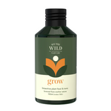 We The Wild Grow Plant Food & Tonic 150ml for healthy plant growth, featuring a natural botanical formula in a clear bottle