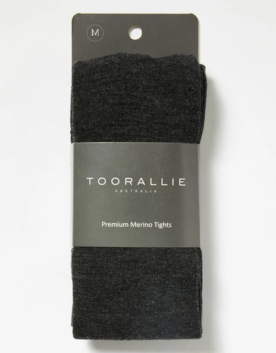 Toorallie - Fine Merino Tights Charcoal - Say It Sister