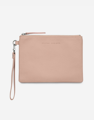 Status Anxiety - Fixation Clutch Dusty Pink - Say It Sister