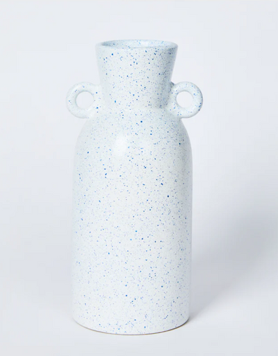 Speckle Blue Tall Vase - Say It Sister
