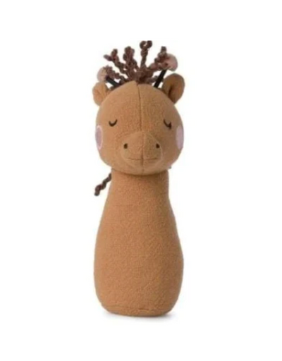 Giraffe Mini Squeaker Rattle - Say It Sister