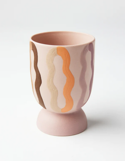 Loopy Tall Planter Pink Multi - Say It Sister