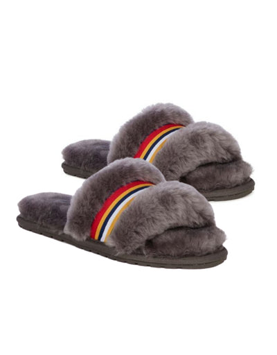 Wrenlette Slippers Charcoal - Say It Sister