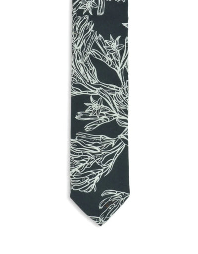 Peggy and Finn - Kangaroo Paw Black Cotton Tie - Say It Sister