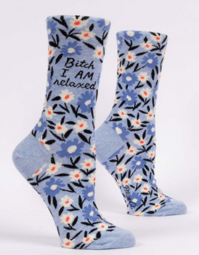 Blue Q - Bitch I am Relaxed Women's Socks, socks, Blue Q - Say It Sister