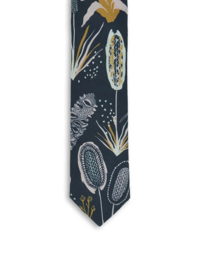 Peggy and Finn - Coastal Flora Cotton Tie - Say It Sister