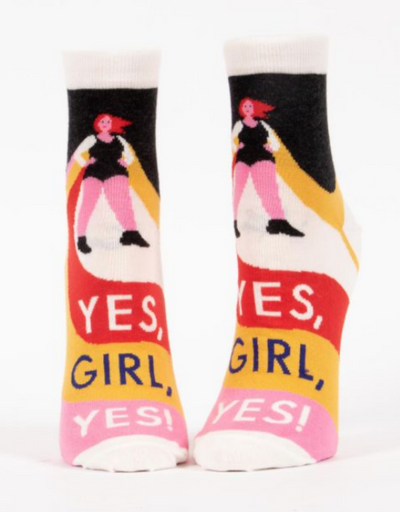 Blue Q - Yes Girl Women's Socks - Say It Sister