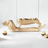 Dachshund Secret Bowl - Gold, Homewares, White Moose - Say It Sister