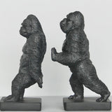 Gorilla Bookend Set Black, Homewares, White Moose - Say It Sister