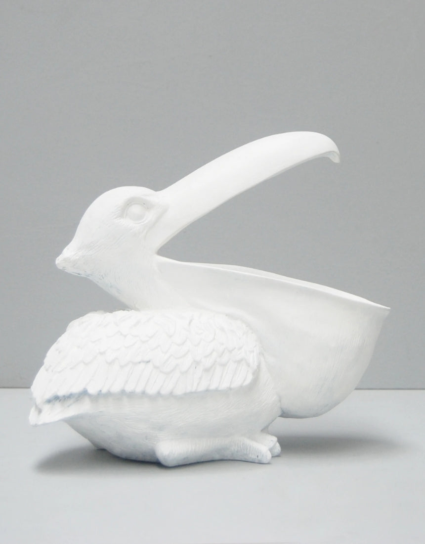 Pelican Bowl - White, Homewares, White Moose - Say It Sister