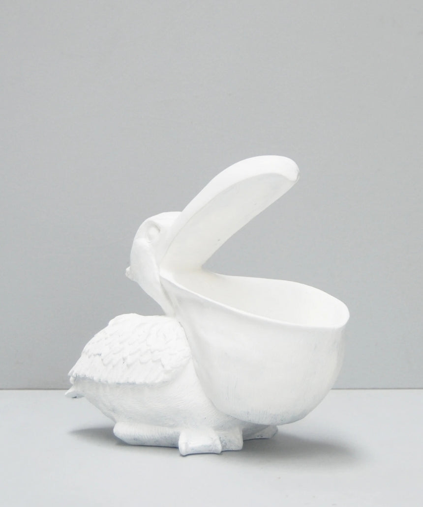 Pelican Bowl - White, Homewares, White Moose - Say It Sister