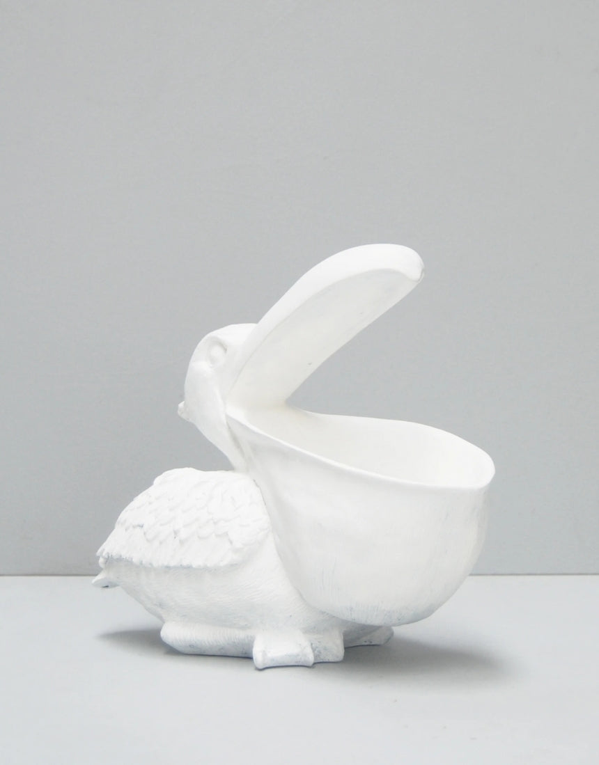 Pelican Bowl - White, Homewares, White Moose - Say It Sister