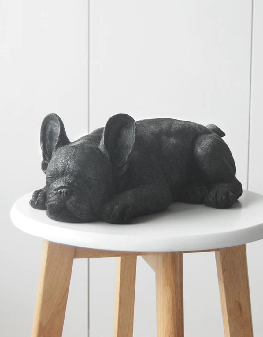 Sleeping Frenchie - Black, Homewares, White Moose - Say It Sister