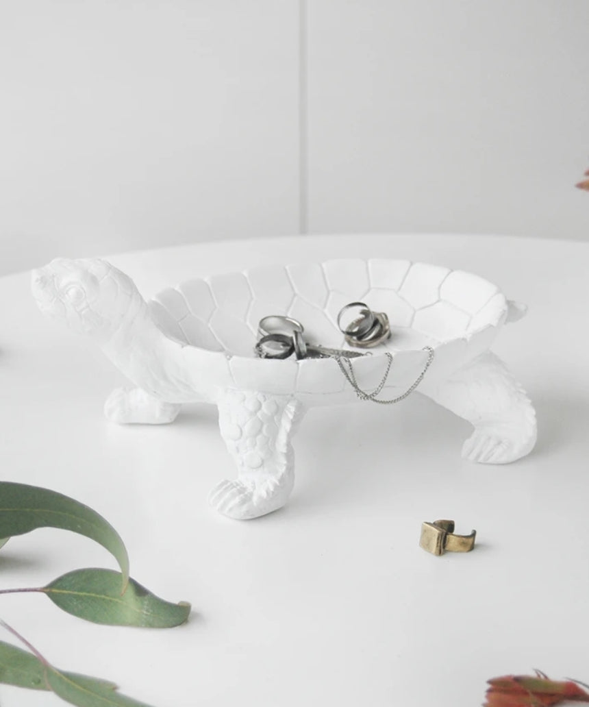 Turtle Bowl White, Homewares, White Moose - Say It Sister