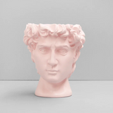 David Vase/Plant Holder - Pink, Vase and Pots, White Moose - Say It Sister