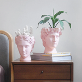 David Vase/Plant Holder - Pink, Vase and Pots, White Moose - Say It Sister
