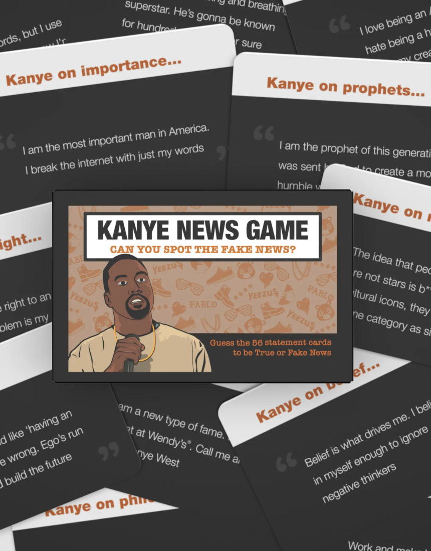 Fake News Game - Kanye Edition, , William Valentine - Say It Sister