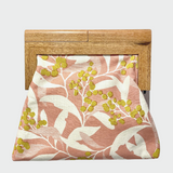 Signature Medium Clutch Wattle Tassie Oak Frame, clutch, Yellow Bird - Say It Sister